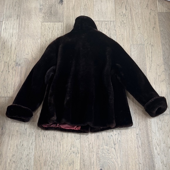 Vintage Luxurious Women’s Mouton Fur Coat 50’s - Picture 8 of 13